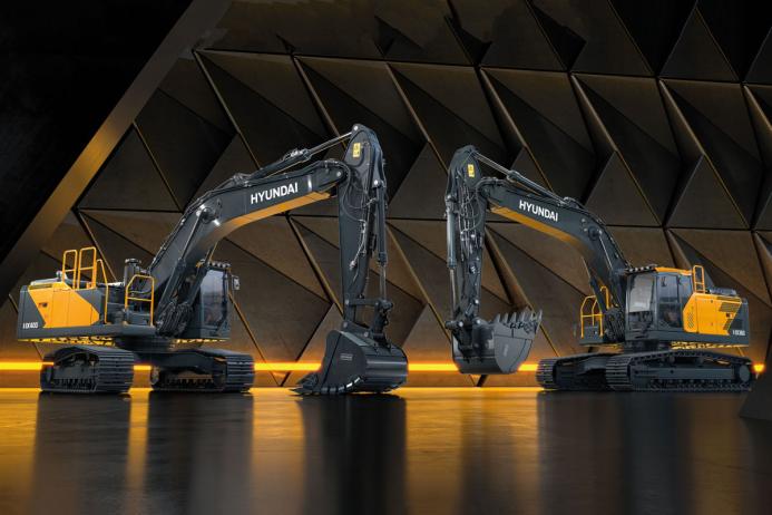 Hyundai’s Next Generation HX400L and HX360L crawler excavators feature a completely new design and a host of new technologies
