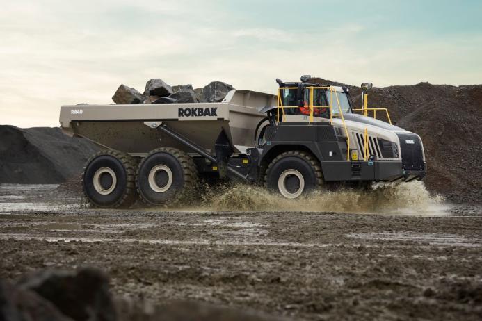 The Rokbak RA40 performs at its best in high-volume production environments such as large quarries