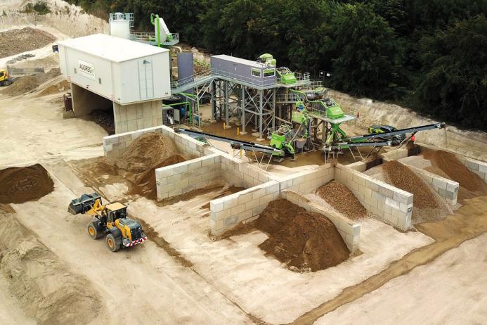 Aggre8’s new Bruce C&D waste-recycling plant has been designed to reduce waste, lower emissions, and maximize the recovery of usable material 