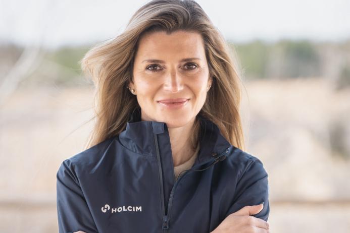 Holcim chief people and sustainability officer Carmen Diaz