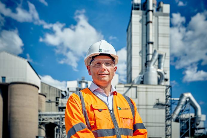 Simon Willis, chief executive officer of Heidelberg Materials UK