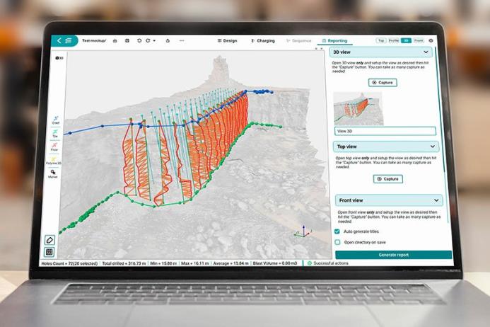 EPC Groupe’s updated Expertir blast-design software has been designed to enhance blasting safety and quality   