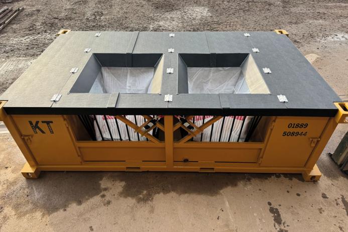 Kelly Tanks’ Double Washout system with two Adsorption Sacks