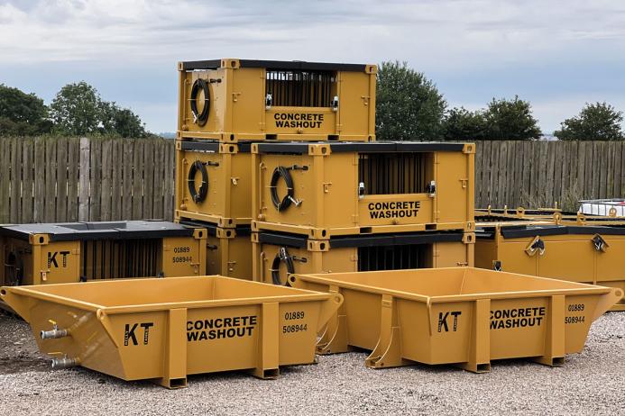 Kelly Tanks’ range of Concrete Washout solutions