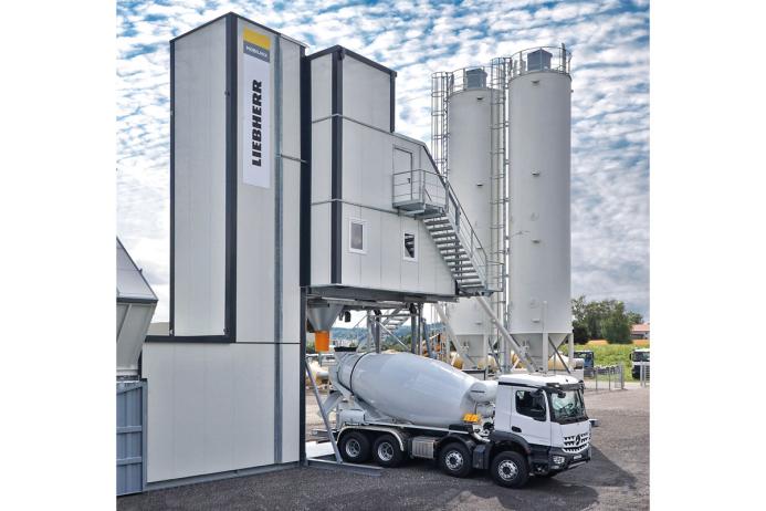 The new Mobilmix 4.0 from the modular kit was presented to the public for the first time at bauma 2025