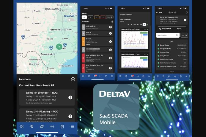 Emerson’s new DeltaV SaaS SCADA mobile app empowers operators and technicians to do more in the field from their mobile devices