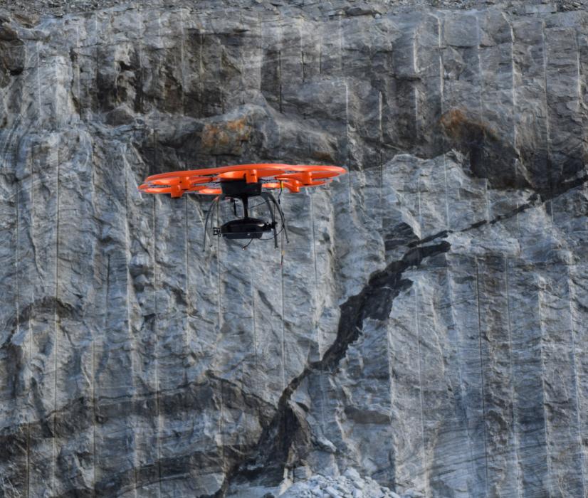 Quarry face inspection