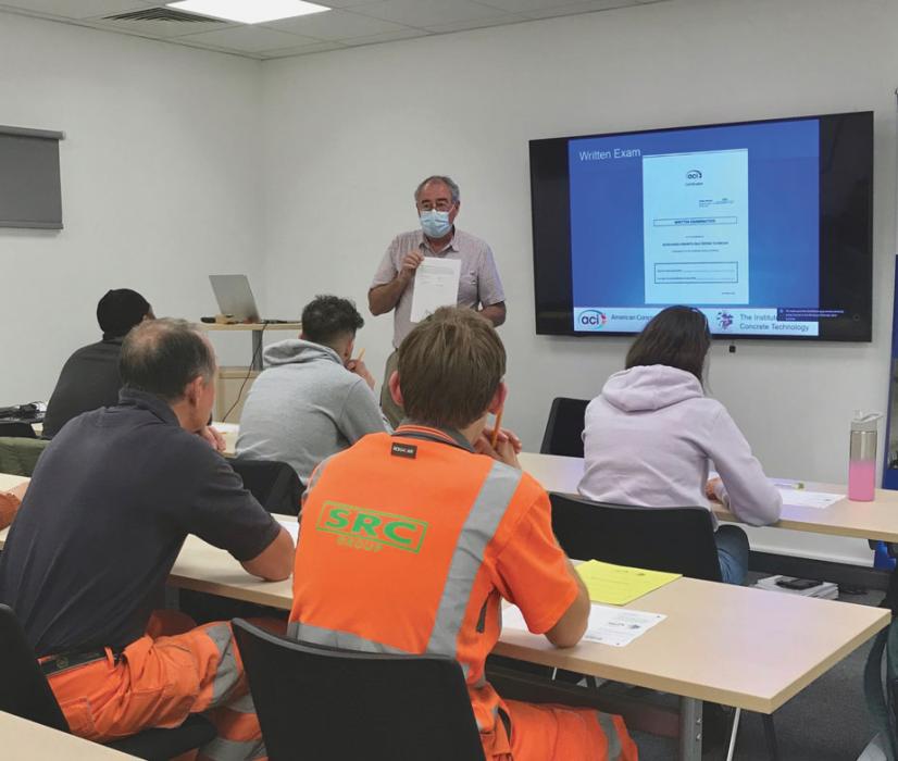 Institute of Concrete Technology CFTT classroom session