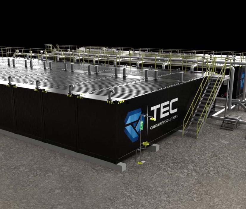 Close up of a TEC Bitutainer storage solution