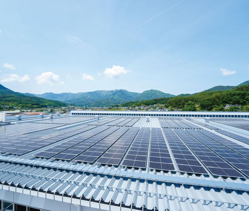 The new Takeuchi Aoki site operates with 100% renewable energy and solar power throughout