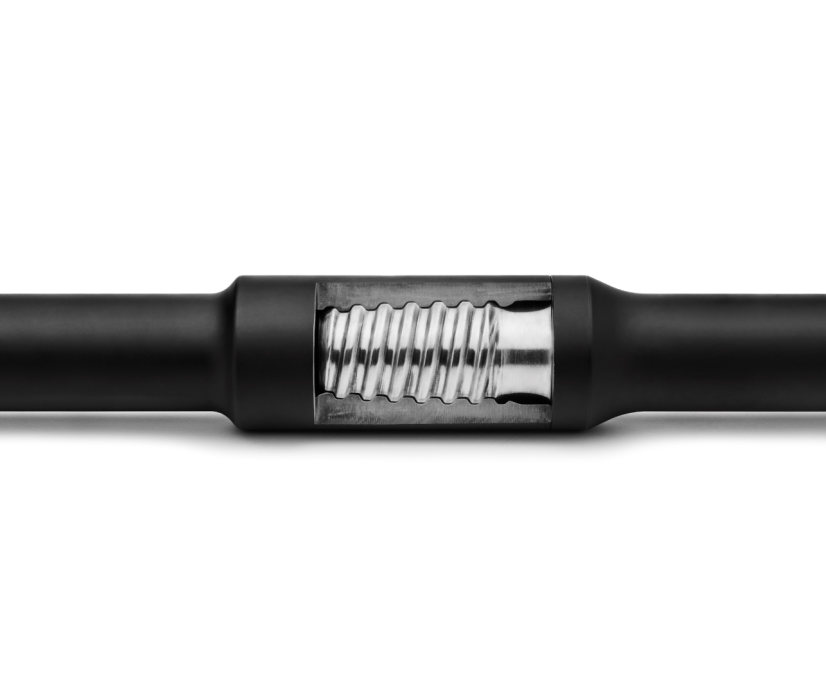 The new, multi-patented, first-of-its-kind curved thread design from Sandvik reduces stress levels by distributing them over a larger area within the tool
