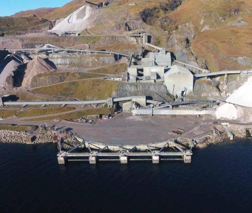 Aggregate Industries’ Glensanda coastal super quarry