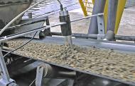 Hydro-Probe - moisture sensor installed on an aggregate conveyor