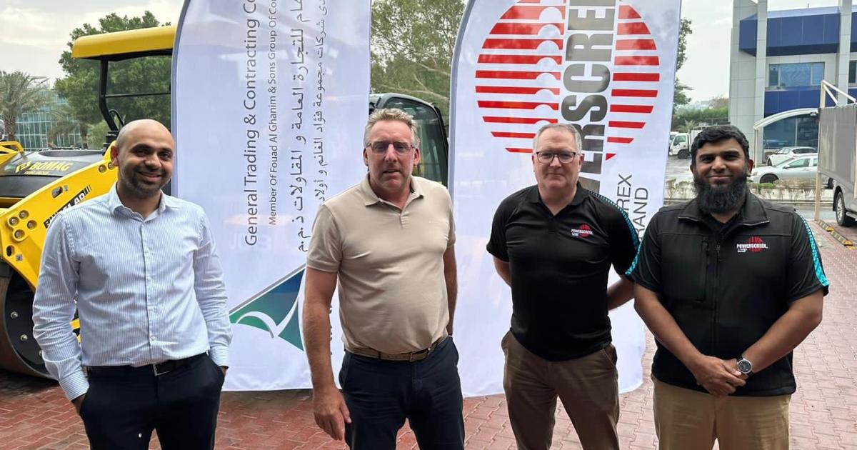 Powerscreen announce new distributor in Kuwait