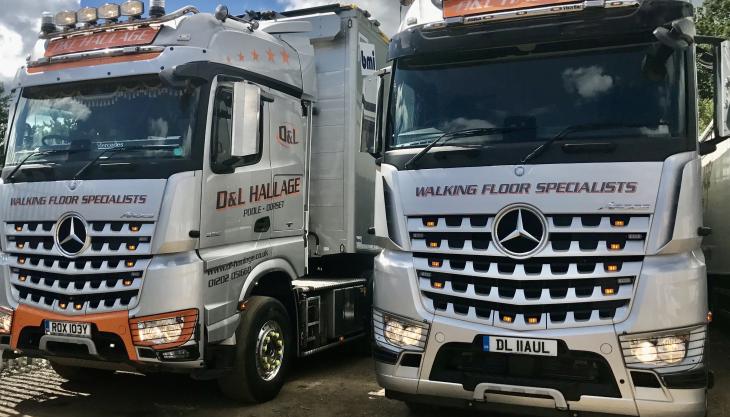 D&L Haulage are using TyreWatch TPMS across their entire fleet D&L Haulage