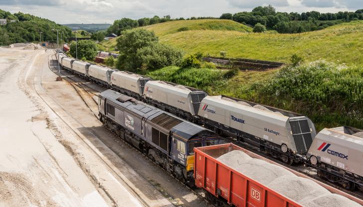 CEMEX are using more sustainable transport methods across their European region CEMEX