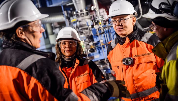 Metso Outotec have launched an integrated competence development programme for the company's service employees working on site Metso service professionals