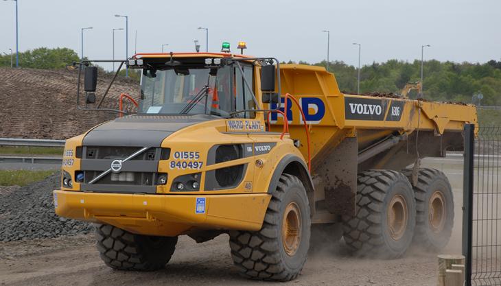 Volvo A30G dumptruck