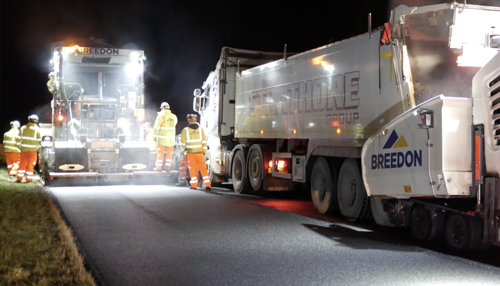 Resurfacing the A92