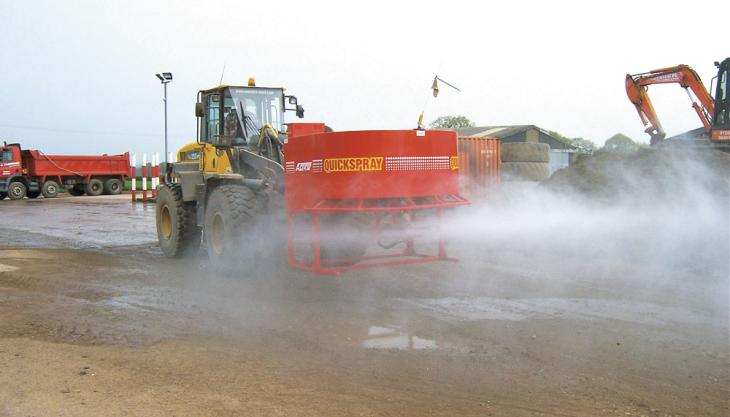 ACE Plant increase capacity of their Quickspray dust-suppression unit ACE Plant Quickspray