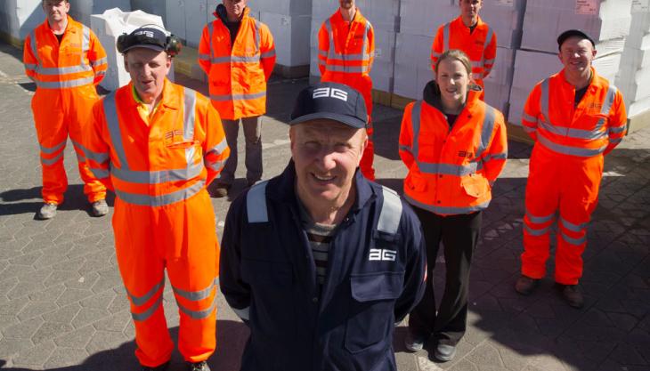 New PPE for Acheson & Glover staff Acheson & Glover staff