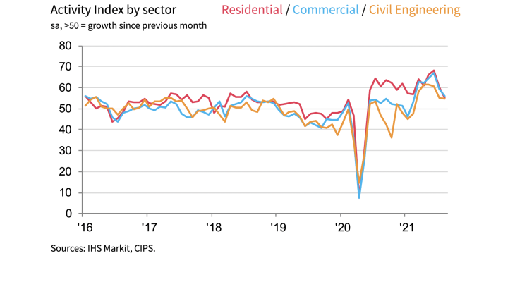 Activity by sector