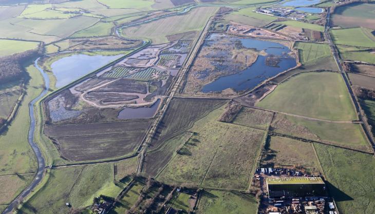 Aerial view of Newington South Newington South