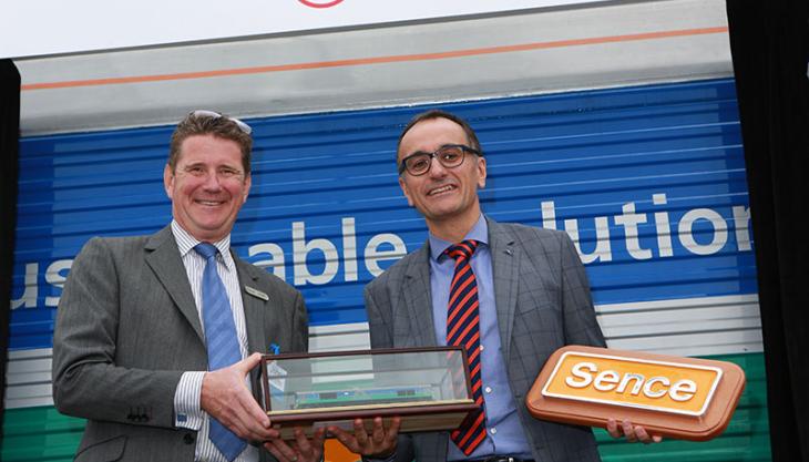Bardon Hill locomotive named 'Sence' Bardon Hill locomotive named 'Sence'