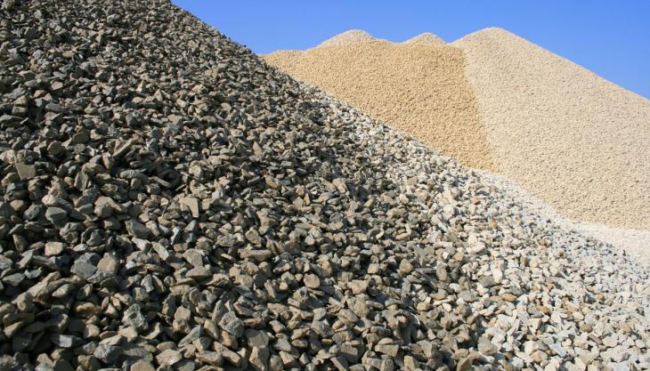 Construction demand for mineral products saw double-digit growth during 2021 Aggregate stockpiles