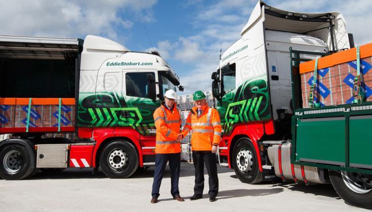 Eddie Stobart to carry AI concrete products Aggregate Industries and Eddie Stobart