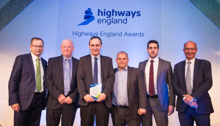 Aggregate Industries win Highways England Chairman’s Award for Excellence in Safety Aggregate Industries win Highways England Chairman’s Award for Excellence in Safety