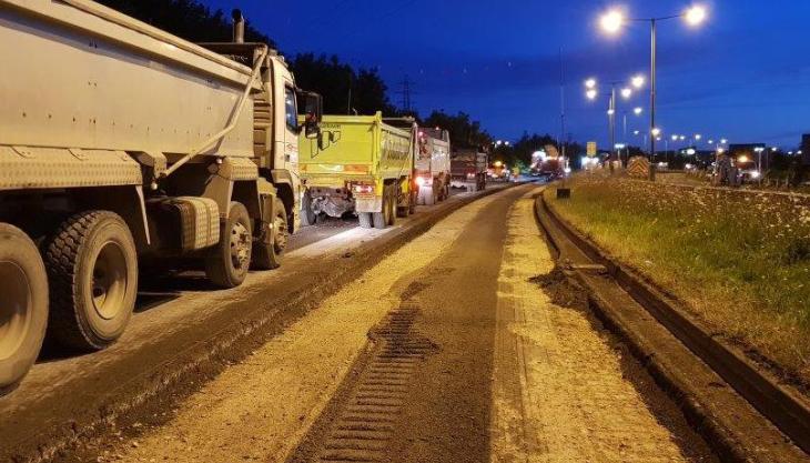 Aggregate Industries complete A639 major road improvement project in record time Leeds surfacing project