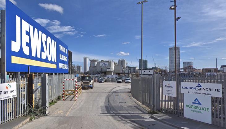 London Concrete’s ready-mixed concrete facility at Bow