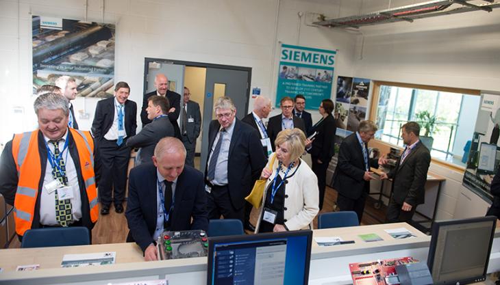 Aggregate Industries and Siemens open new technical centre New technical centre