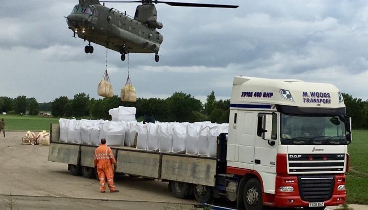 Aggregate Industries have received a Silver ERS award from the MoD Aggregate Industries