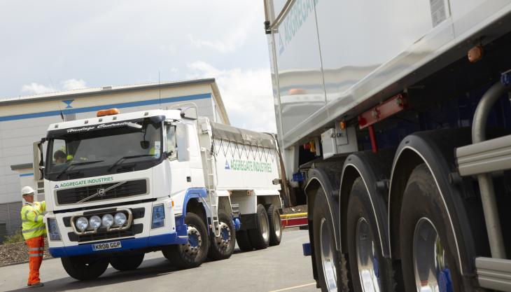 Aggregate Industries truck