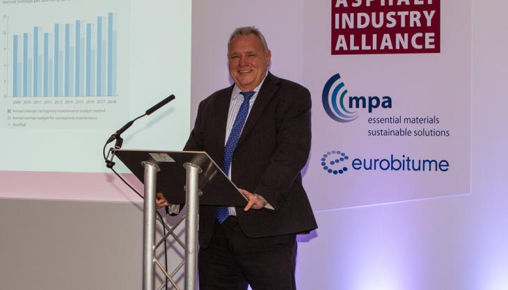 Rick Green, chairman of the Asphalt Industry Alliance Rick Green