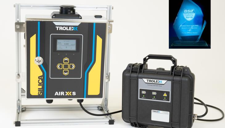 The award-winning Trolex Air XS silica monitor Air XS silica monitor