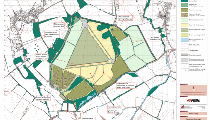 Airfield Quarry restoration