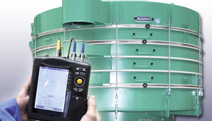 Allgaier's new MultiBalance system for tumbler screens MultiBalance system