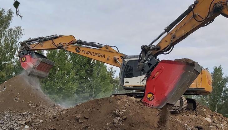 ALLU processing solutions deliver ‘groundbreaking’ results ALLU bucket