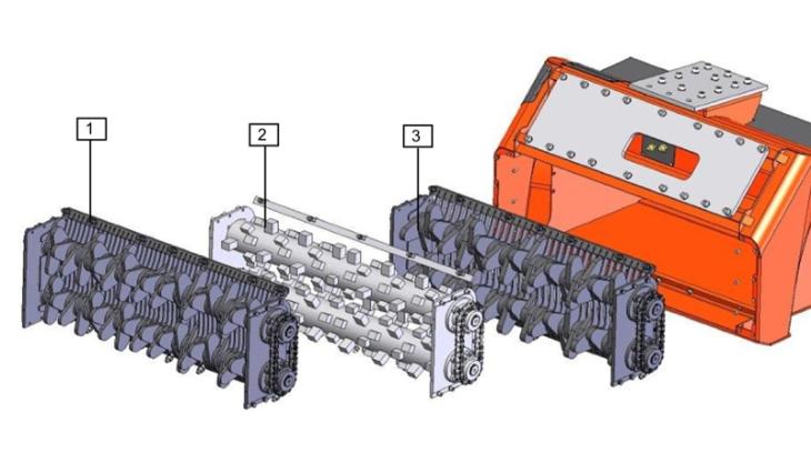 Allu DL Series drum replacement bucket system