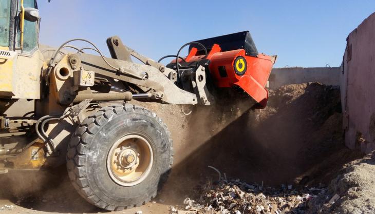 Remeo increase recycling efficiency and productivity with new D-Series processing buckets ALLU processing bucket