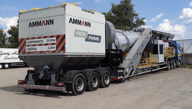 Ammann ACM Prime 140 asphalt mixing plant