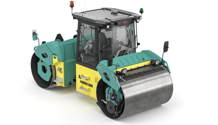 The new Ammann ARX 140 heavy articulated tandem roller Ammann ARX 140