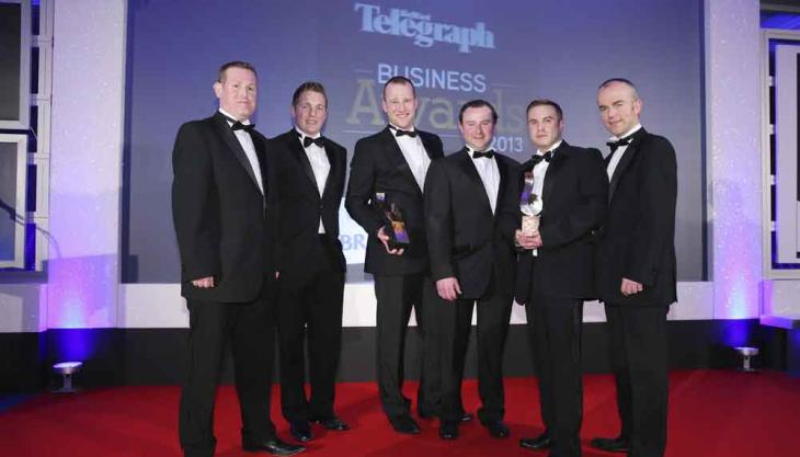 Anaconda receive top business award