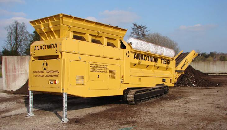 Anaconda TD516 trommel screen