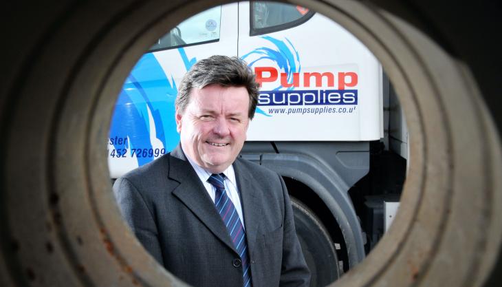 Andrew John, managing director of Pump Supplies Ltd Andrew John