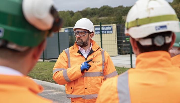 Apprenticeships are a popular pathway into quarrying
