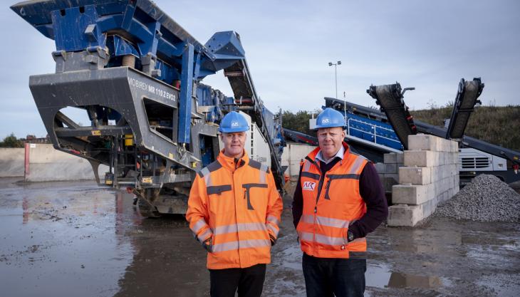 L-R: Richard Dolman and Andrew Thompson, co-founders of AR Demolition Richard Dolman and Andrew Thompson